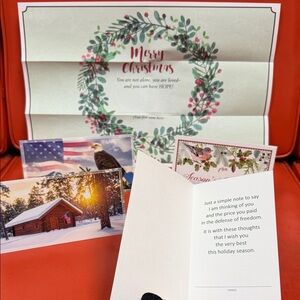 Christmas Greeting Card Set for Paralyzed Veterans of America